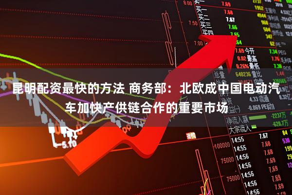 昆明配资最快的方法 商务部：北欧成中国电动汽车加快产供链合作的重要市场